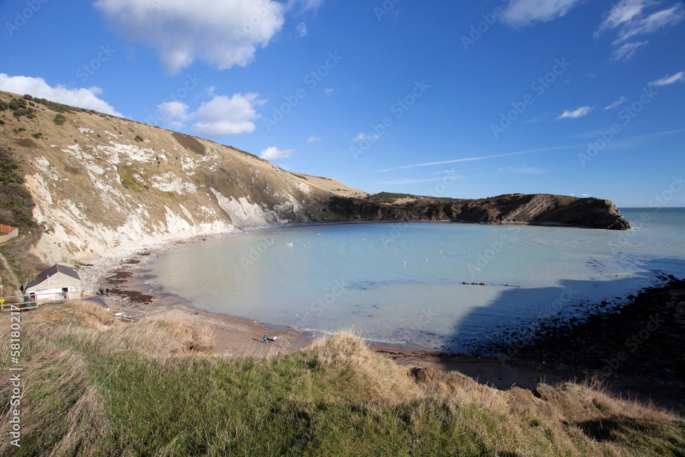 Lulworth Cove Dorset Coast England