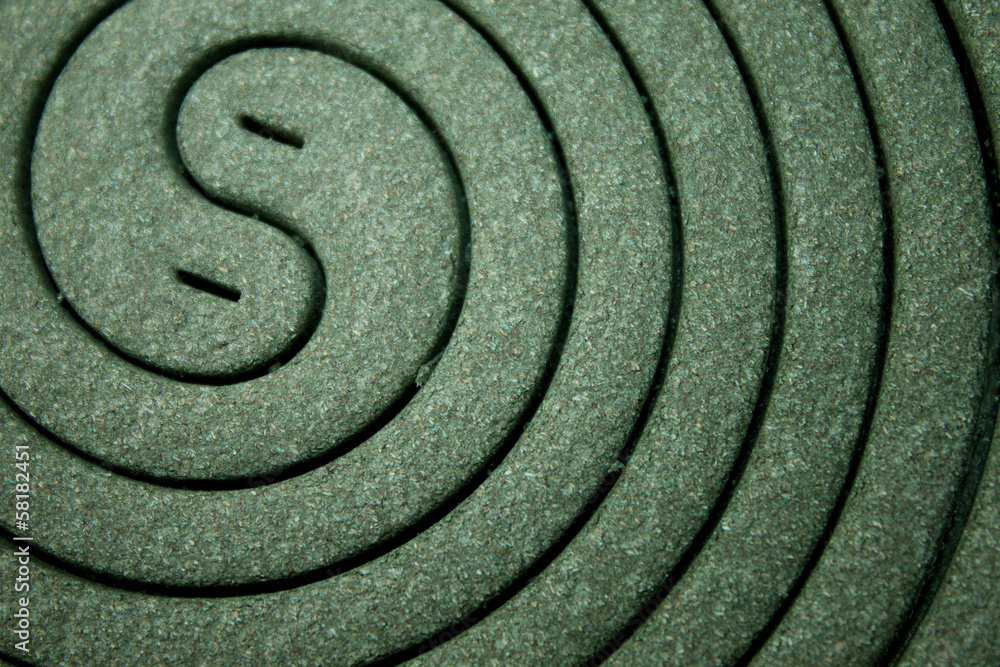 Closeup of a mosquito coil s pattern and texture Closeup of a mosquito coil s pattern and texture