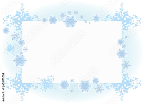 snowflake frame
