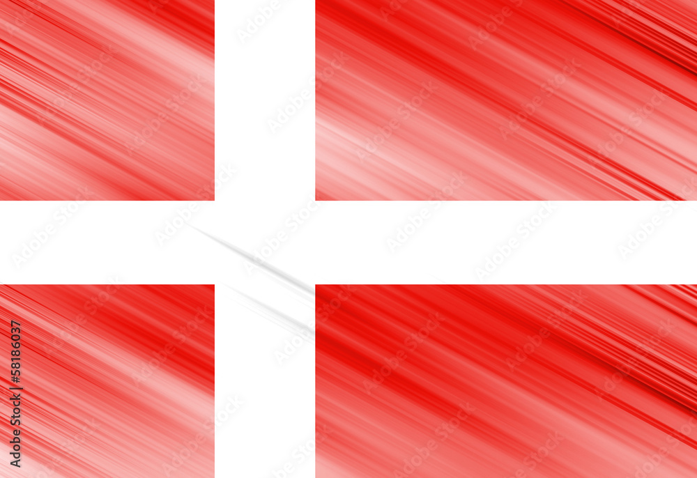 Obraz premium Danish flag