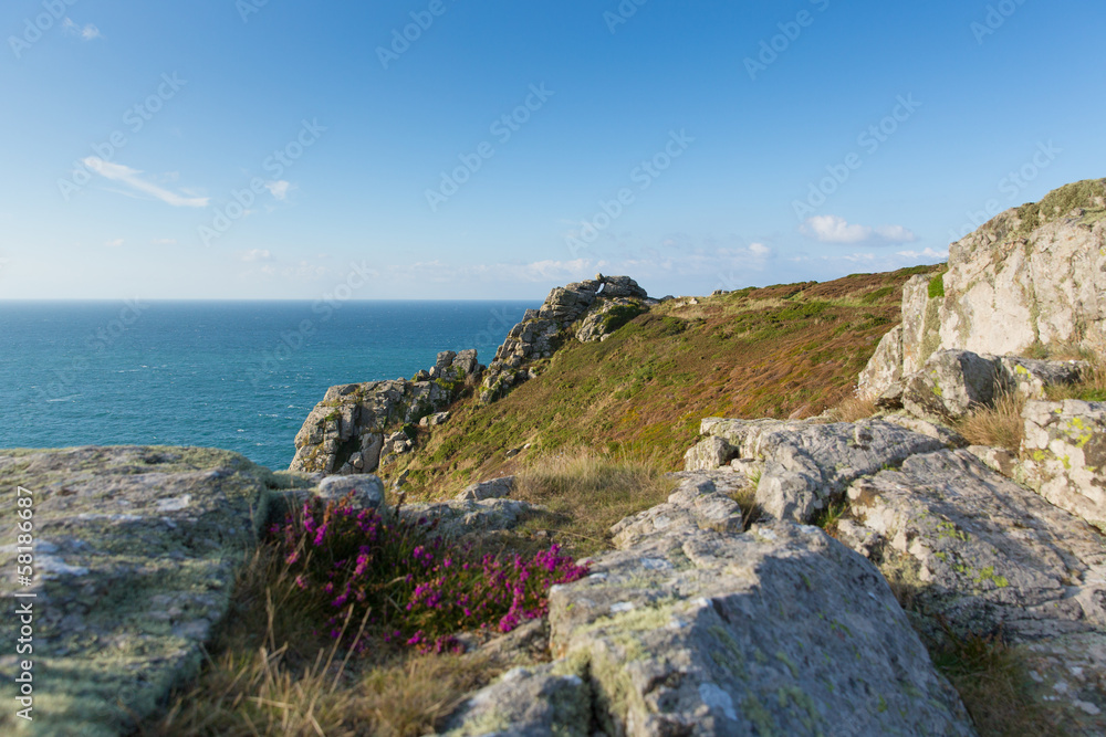 Zennor Head promontory Cornwall England UK near St Ives