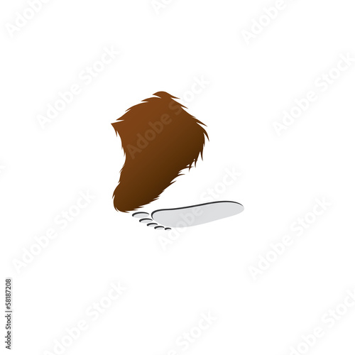 Bigfoot sign