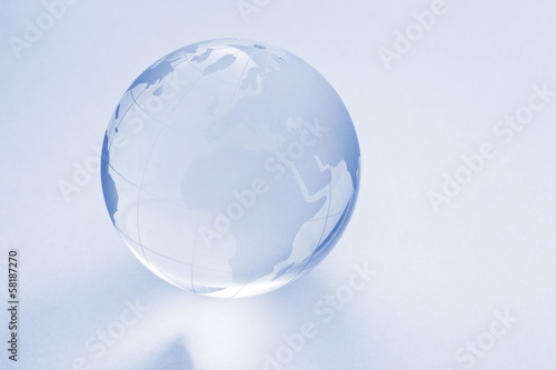 Glass globe ball