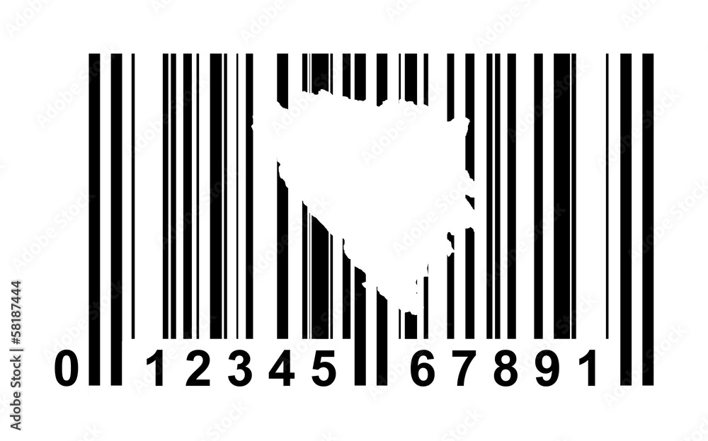 Bosnia and Herzegovina Bar code Bosnia and Herzegovina Bar code
