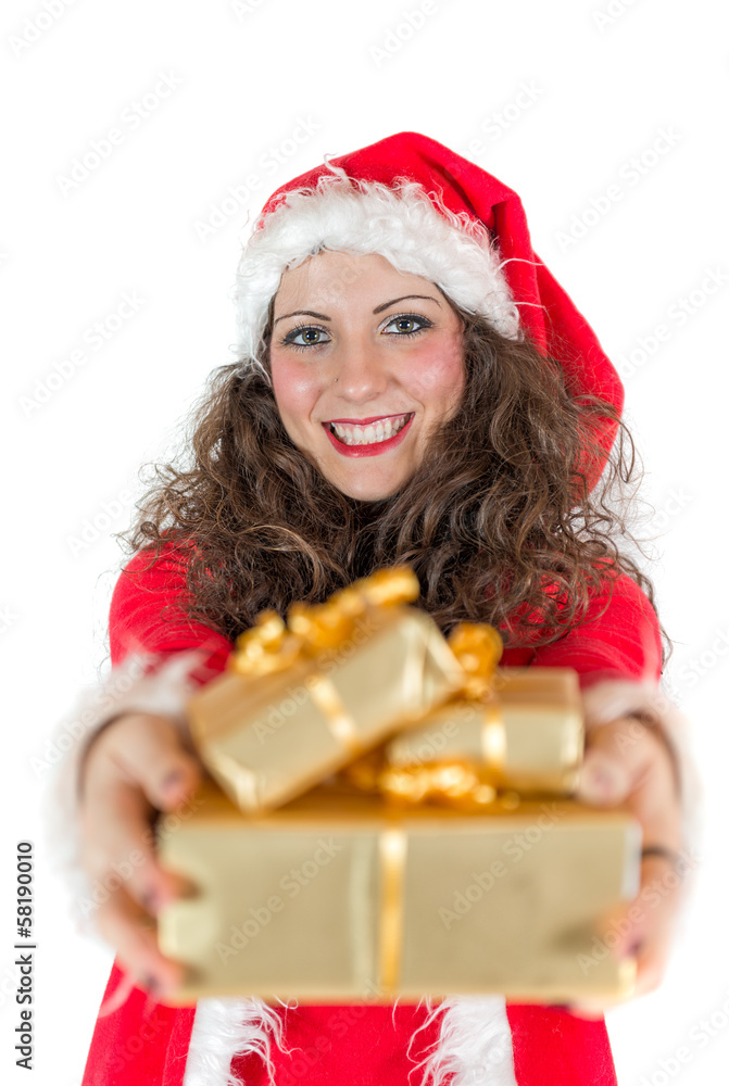 mrs santa claus with gifts mrs santa claus with gifts
