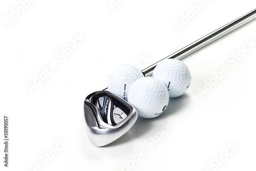 Palle e mazza da golf