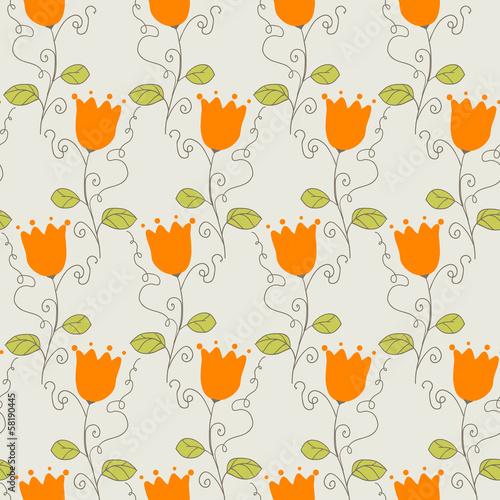 seamless flowers