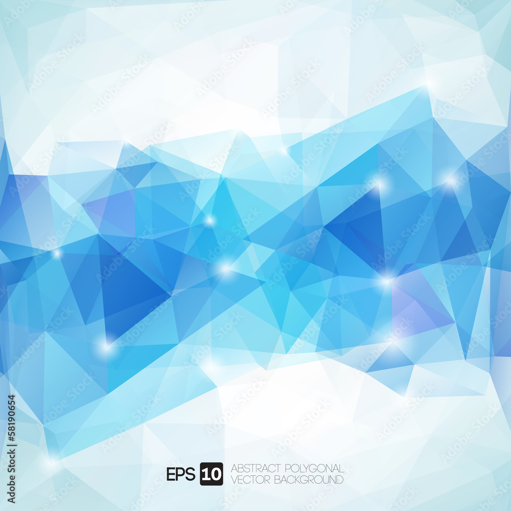 Abstract polygonal geometric background Abstract polygonal geometric background