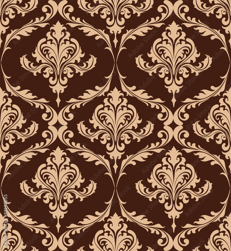 Abstract floral seamless pattern Abstract floral seamless pattern