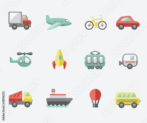 Transport icons