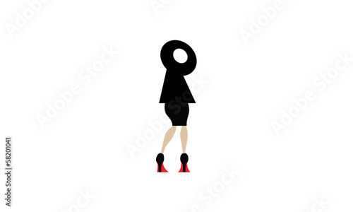 Silhouette femme