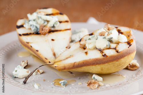 Grilled pear