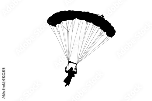 Fotografie skydiver