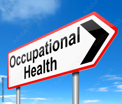 Occupational Health concept.