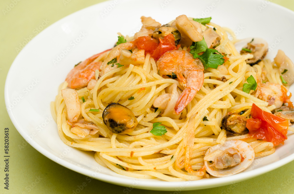 Spaghetti ai frutti di mare Spaghetti ai frutti di mare