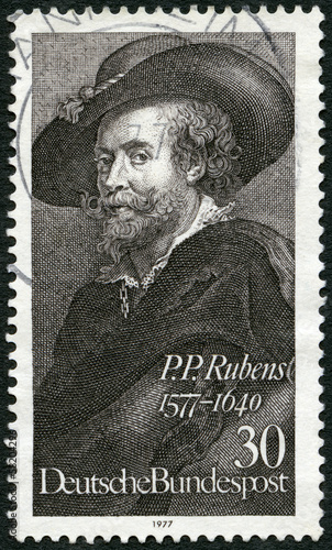 GERMANY - 1977: shows painter Peter Paul Rubens (1577-1640) photo