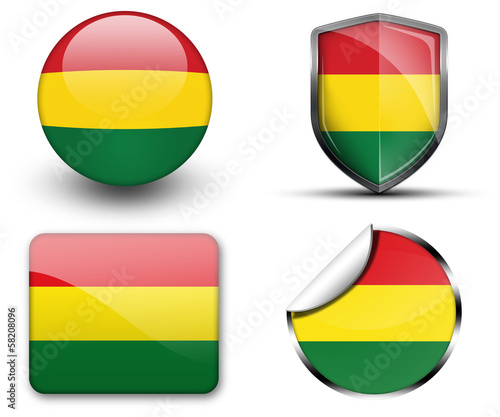 Free Download Bolivia flag icons - GFXLoad