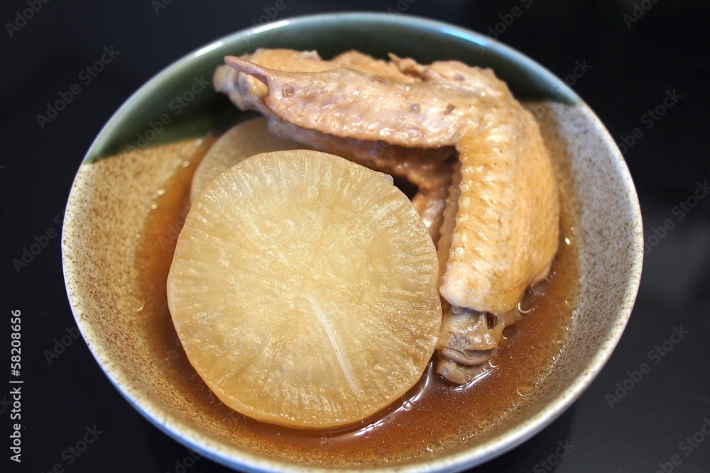 手羽先と大根の煮物 手羽先と大根の煮物