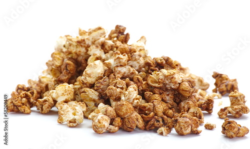 caramel chocolate popcorn