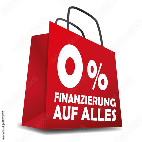 Icon Einkaufskorb 0 % Finanzierung Auf Alles Sale Aktion