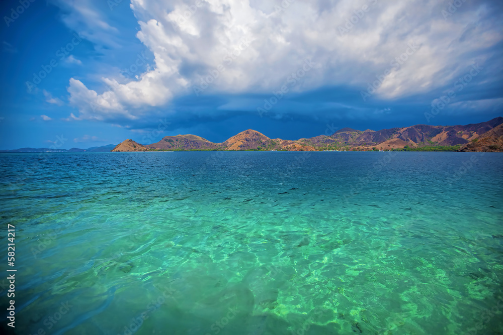 Fototapeta premium Komodo Island