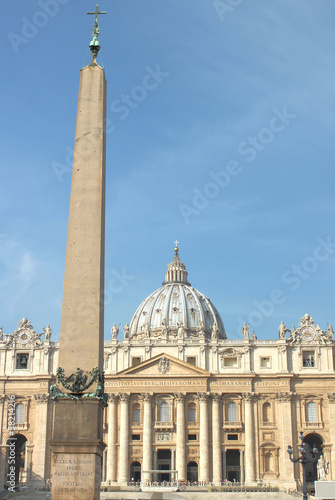 Obelisco Vaticano piazza San Pietro a Roma (St. Peter's Square)