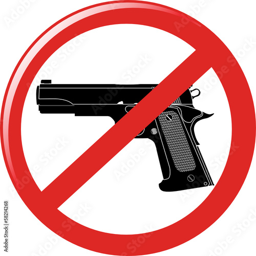 no gun sign