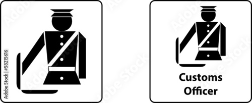 Officer custom control sign