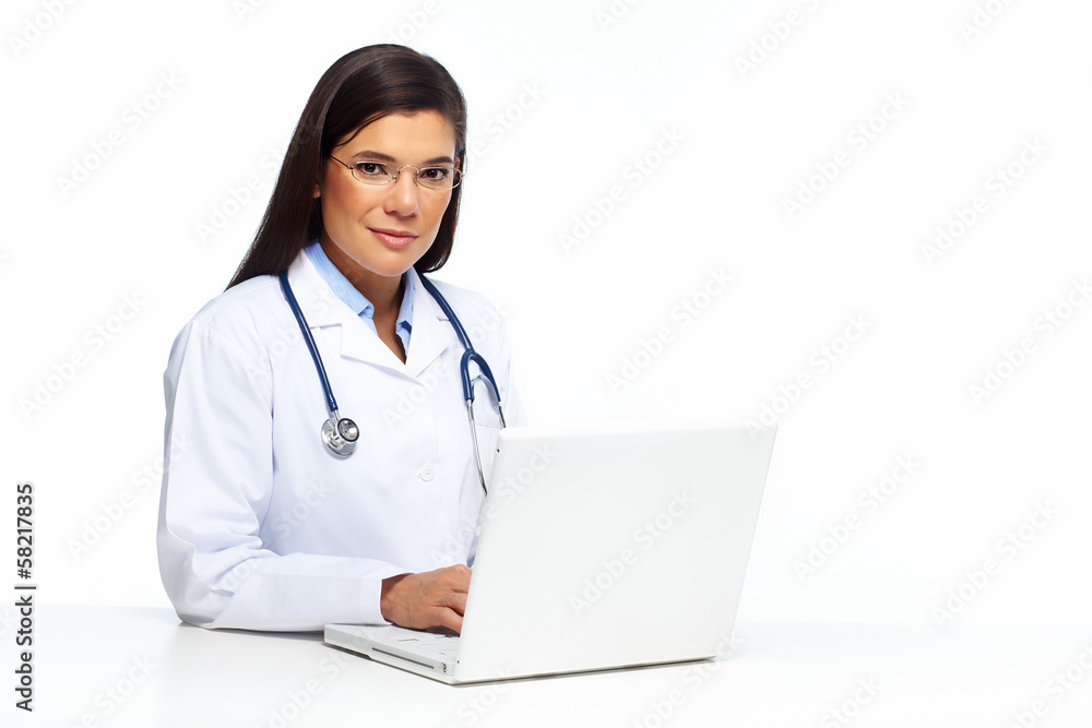 Doctor woman. Doctor woman.