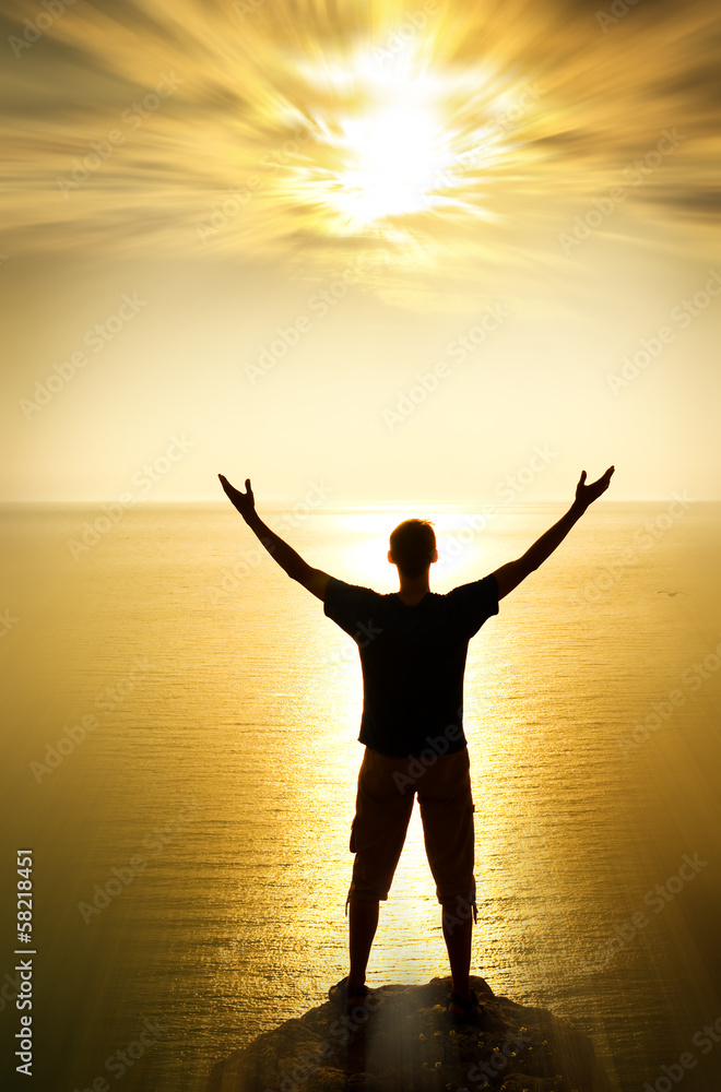 silhouette of man silhouette of man