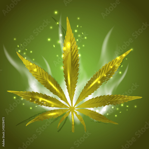 Magic Ganja Leaf