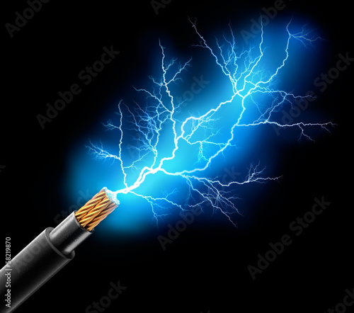 Photos Kabel mit Blitz