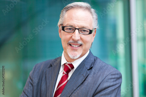 Wallpaper Mural Smiling businessman Torontodigital.ca