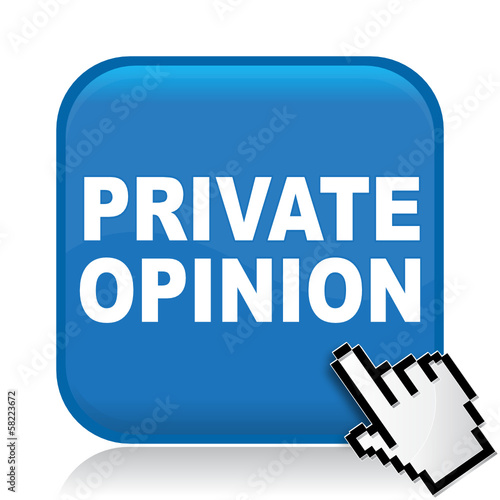 PRIVATE OPINION ICON