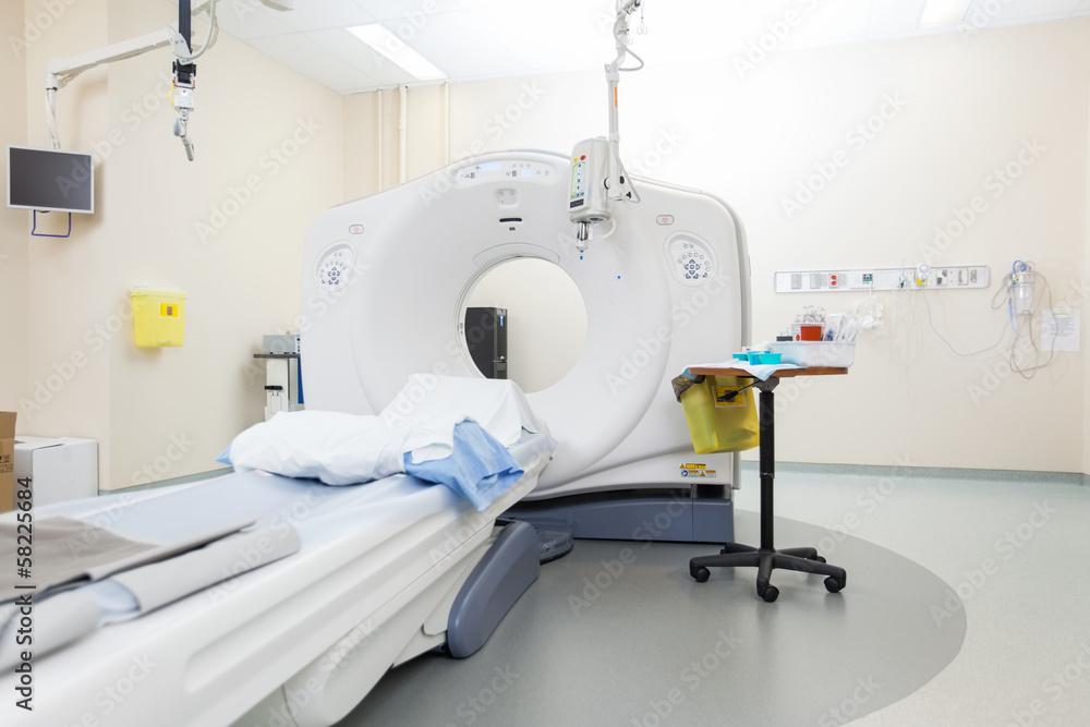 Interior Of CT Scan Room Stock Photo | Adobe Stock