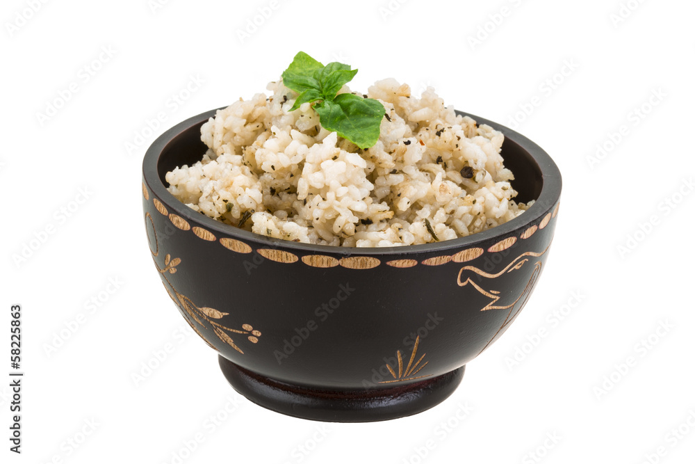 Boiled rice Boiled rice