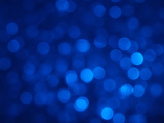 Bokeh Blue Background