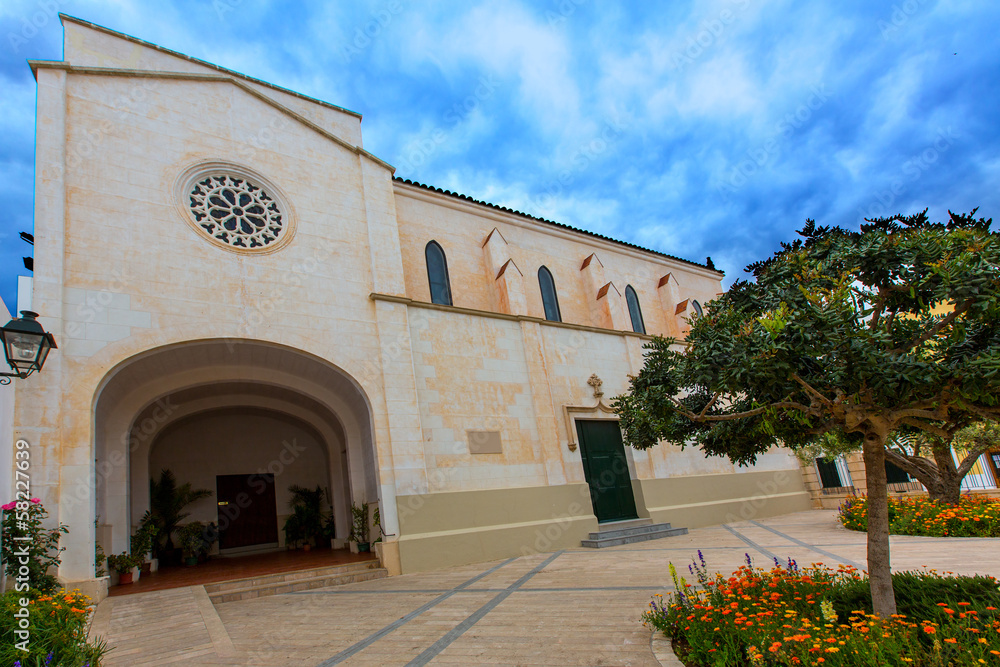 Fototapeta premium Menorca Ciutadella Monestir de Santa Clara monastery