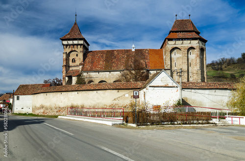 Fortified Church of Valea Viilor, Transylvania landmark in Roman photo