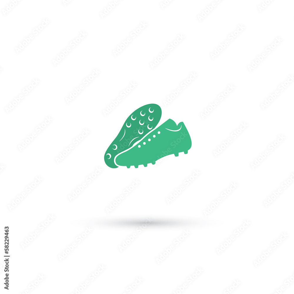 Soccer boots label Soccer boots label