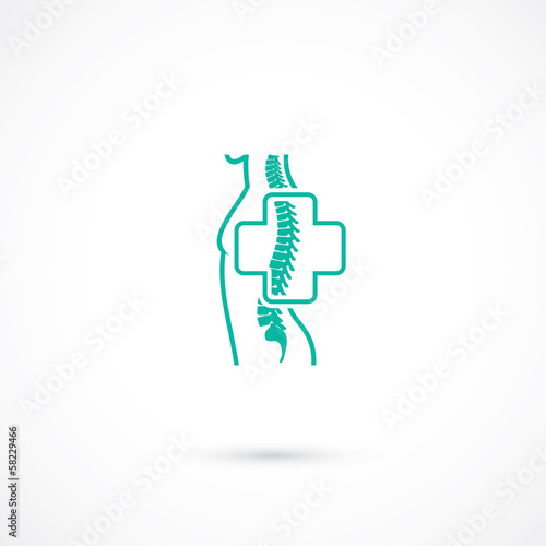 Orthopedic and spine symbol