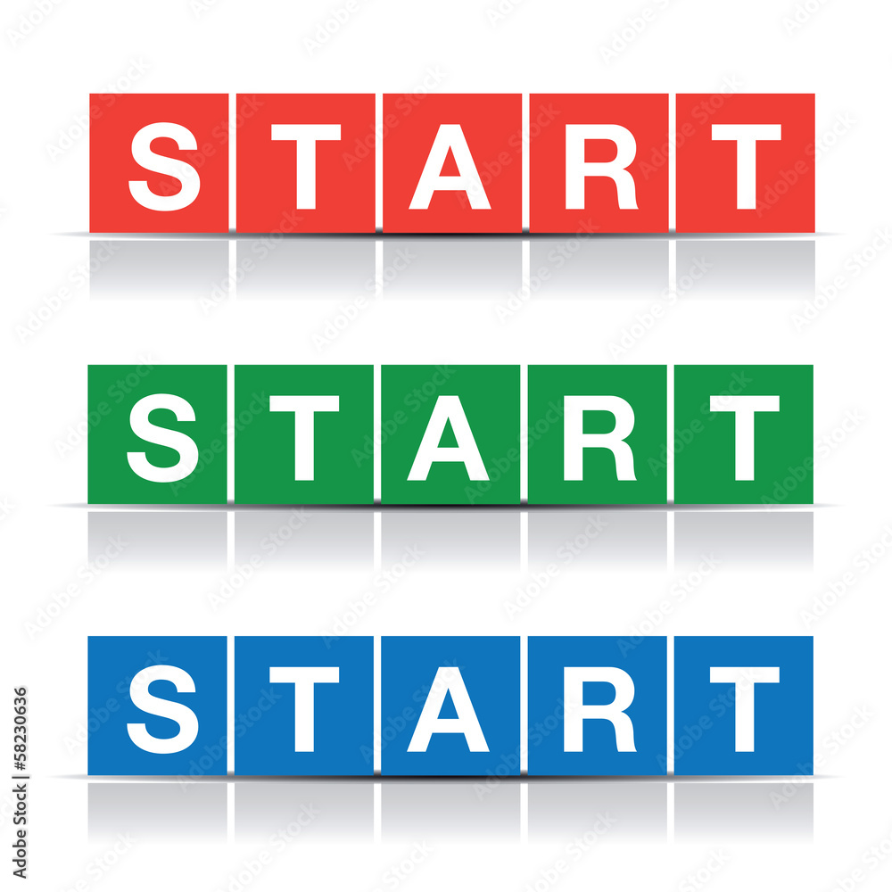 Start button set Start button set