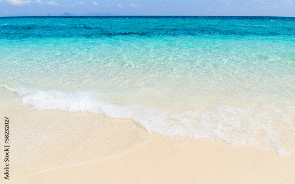 Tropical Sea on the sand beach Tropical Sea on the sand beach