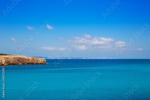 Menorca Cala des Talaier beach in Ciutadella at Balearic