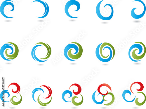 Spirale, Welle, Schnorkel
