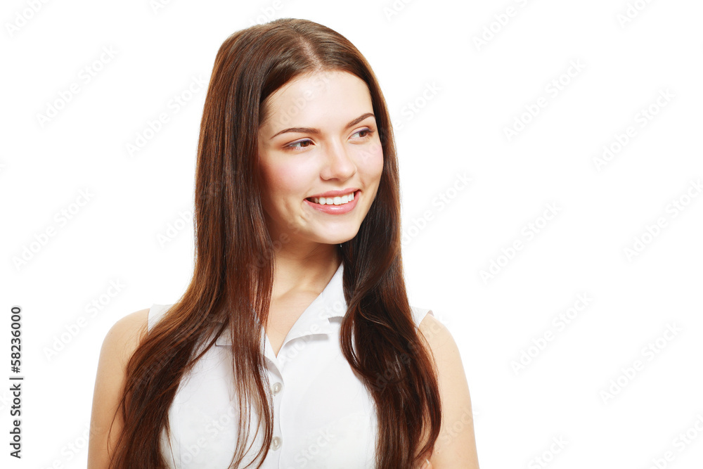 beautiful young woman