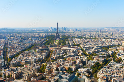 Aerial view of Paris. © Janis Smits