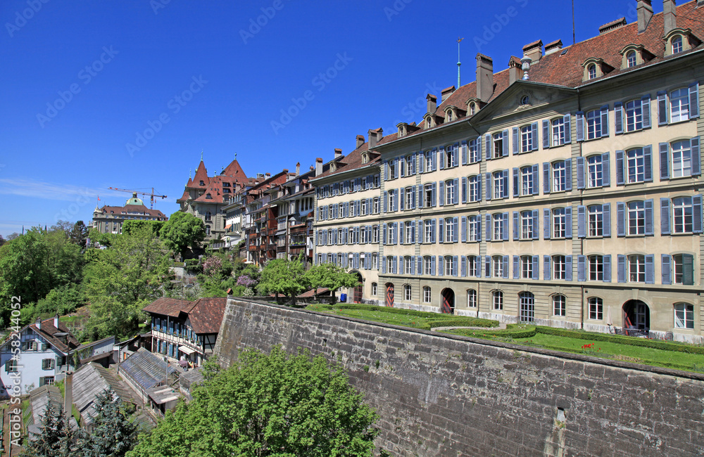 old town of Bern, the Swiss capital and Unesco World Heritage ci