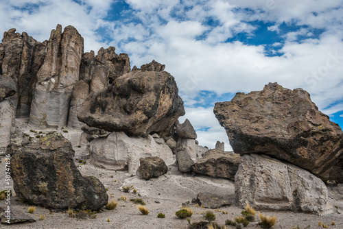 Imata Stone Forest in the peruvian Andes Arequipa Peru © snaptitude