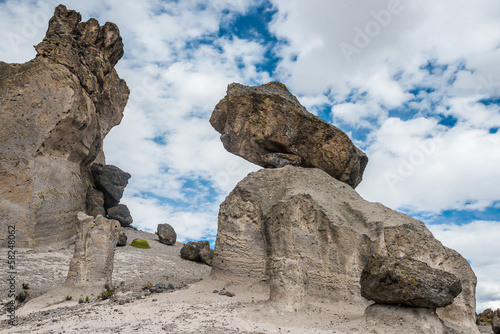 Imata Stone Forest in the peruvian Andes Arequipa Peru